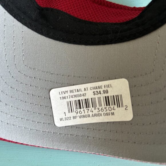 New With Tag Arizona DiamondBack Visor MLB New Era Baseball Visor - Picture 5 of 9